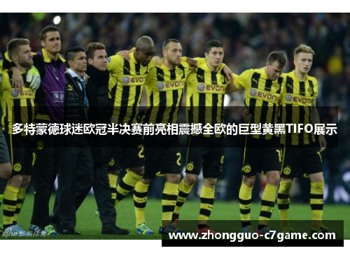 多特蒙德球迷欧冠半决赛前亮相震撼全欧的巨型黄黑TIFO展示 多特蒙德球迷欧冠半决赛前亮相震撼全欧的巨型黄黑TIFO展示